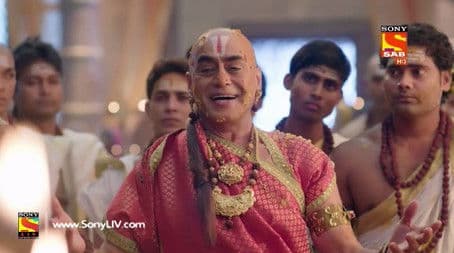 Tenali's Unusual Appearance