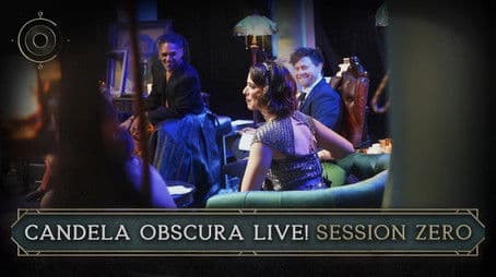 Creating Characters for The Circle of the Silver Screen at our LIVE Candela Obscura Show