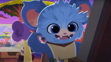 Nubs Learns To Paint