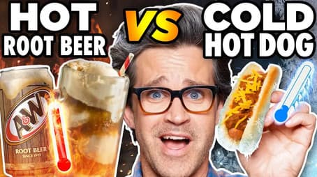 Hot Cold Food vs. Cold Hot Food Taste Test