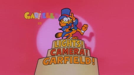 Lights! Camera! Garfield!
