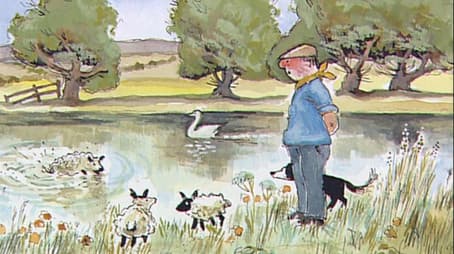 The Day That Auntie Ellie Went for a Swim / Lambs on a Real Farm