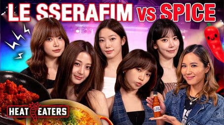 Le Sserafim (르세라핌) Eats the Spiciest Meal of Their Life