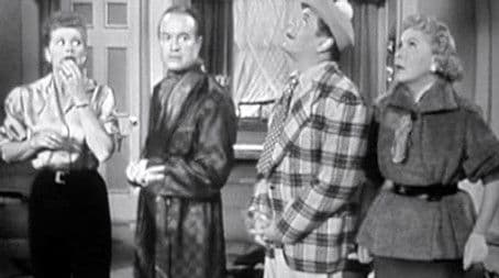 The Cast On The Bob Hope Show