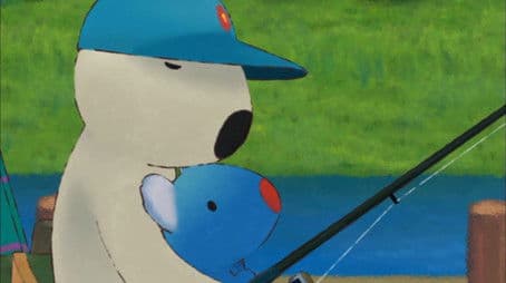 Penelope Goes Fish With Grandpa