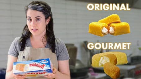 Pastry Chef Attempts to Make a Gourmet Twinkie