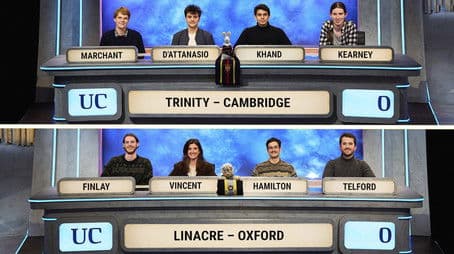 Trinity College, Cambridge v Linacre College, Oxford