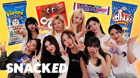 TWICE Break Down Their Favorite Snacks