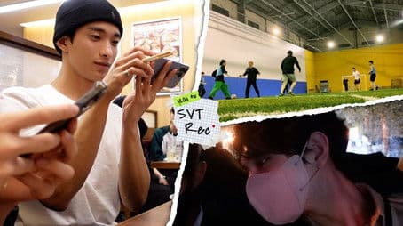 [SVT Record] 겸슈세트 데이트 후기 | 세.또.공 풋살 편 | 겸Log : 오코노미야키 먹방 #15