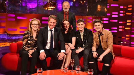 Meryl Streep, Hugh Grant, Keeley Hawes, Joe and Jake