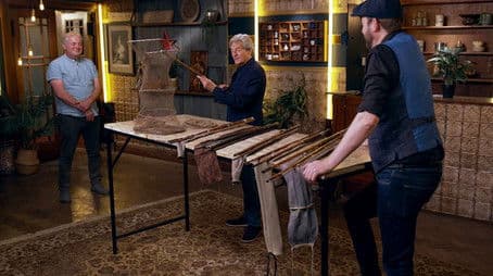 Fishing Rod, Lamp Stand, Butcher’s Scales