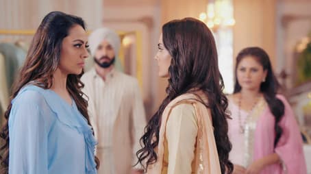 Sahiba Speaks up for Angad.