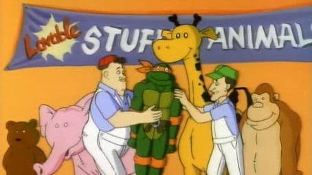 Michaelangelo Toys Around