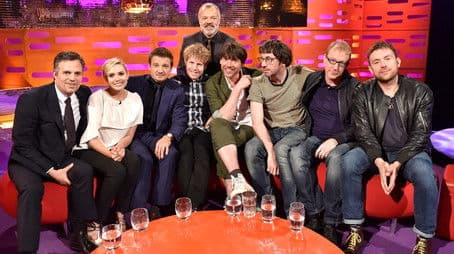 Mark Ruffalo, Jeremy Renner, Elizabeth Olsen, Josh Widdicombe, Blur