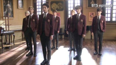 BTS (방탄소년단) SKT ad shooting sketch