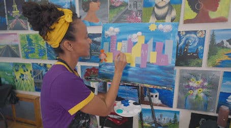 Meekah Paints a Masterpiece