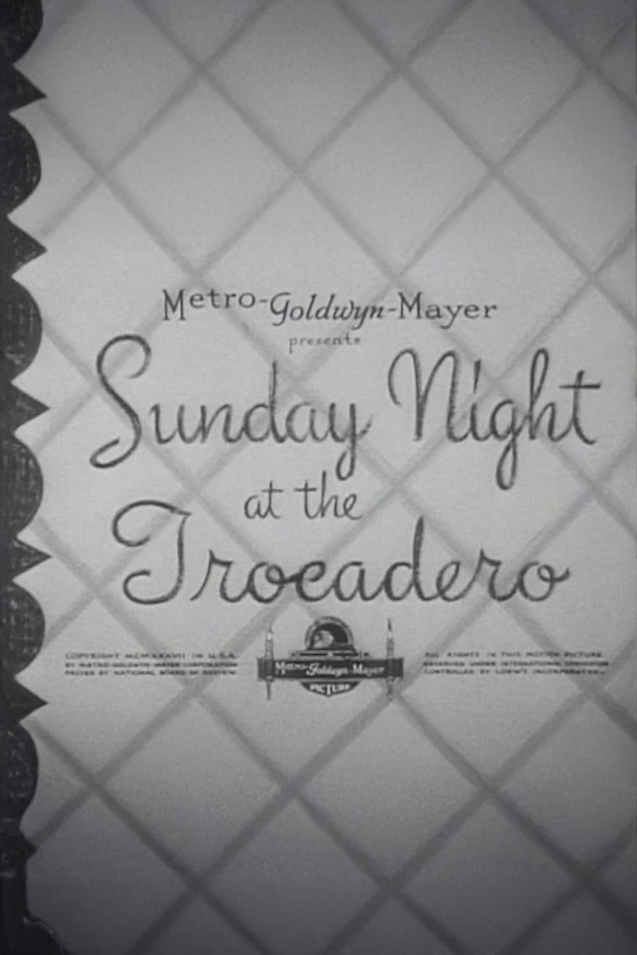 Sunday Night at the Trocadero