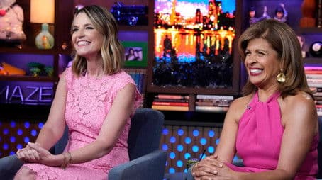 Hoda Kotb and Savannah Guthrie