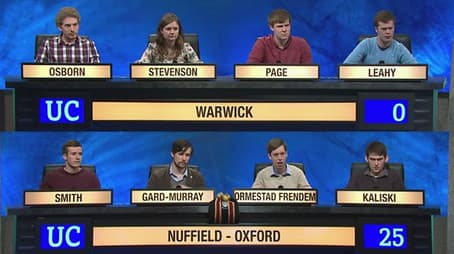Warwick v Nuffield College, Oxford