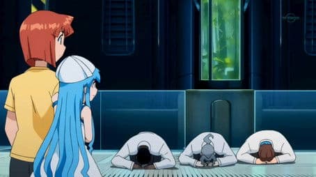 Focus Your Tentacles On Her! / Feeling Inkuisitive? / A Squiddle Work Never Killed Anyone.