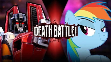 Starscream VS Rainbow Dash