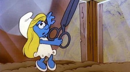 Smurfette's Golden Tresses
