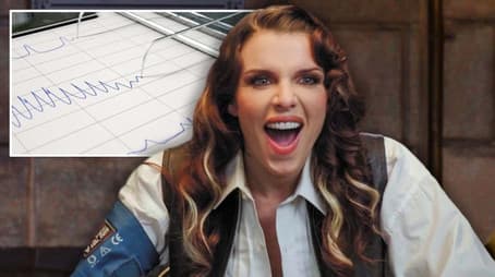 Julia Fox Takes a Lie Detector Test