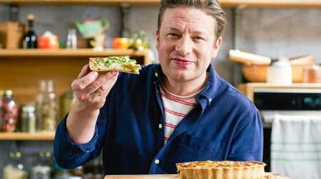 Onion Tart, Pumpkin Rice & Butter Bean Stew