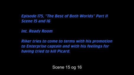 Deleted Scenes: S04E01 – The Best of Both Worlds, Part II