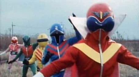 The Crimson Sun! The Invincible Gorengers