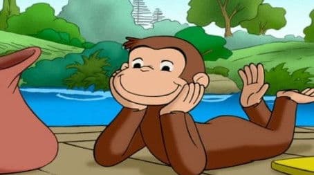 Curious George Goes Up the River