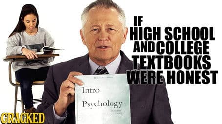 If High School and College Textbooks Were Honest