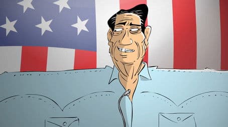 Ronald Reagan on Oatmeal Meat