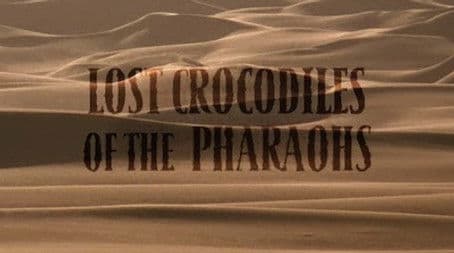 Lost Crocodiles of the Pharaohs