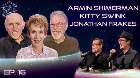 Kitty Swink, Armin Shimerman, & Jonathan Frakes