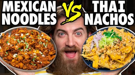 Mexican Thai Food vs. Thai Mexican Food Taste Test