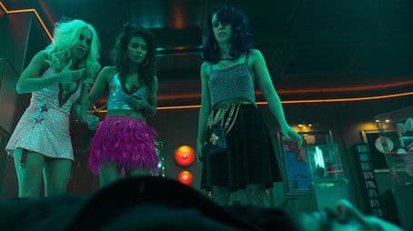 Red Leatherette Sofa