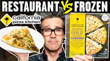 Store Bought Restaurant Food Taste Test