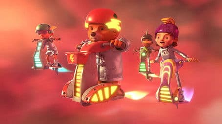 Paddington Rides a Scooter