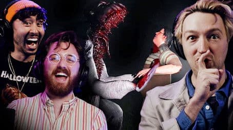 Ryan, Shane, and BDG Try To (Quietly) Escape A Killer Monster • In Silence