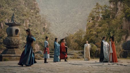 Lei Wujie Bravely Enters the Ascending Pavilion