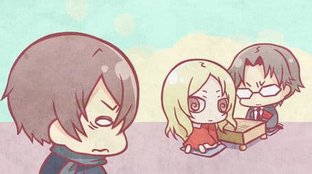 Guilty Crown 4-Panel Theater - Phase 17-b - Yahiro Saw (tryst)